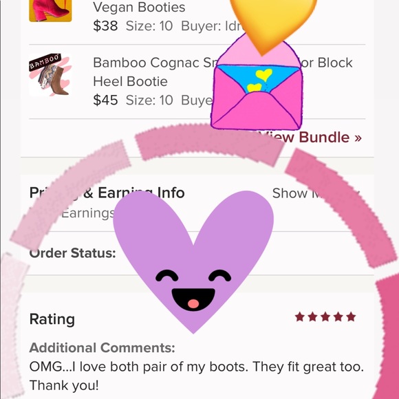 Bamboo Cognac Snake Print Color Block Heel Boot 10 - Picture 6 of 7